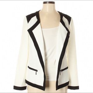 Chico's Black and White Jacket
